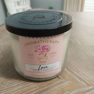 New Bath & Body Works LOVE 3 wick candle